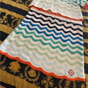 Colorful Wave Pattern Skirt AND top included